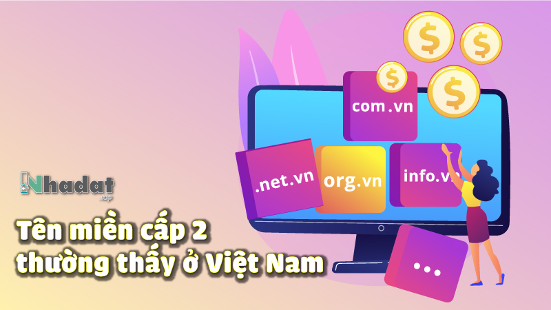 Tên miền cấp 2 thường thấy ở Việt Nam